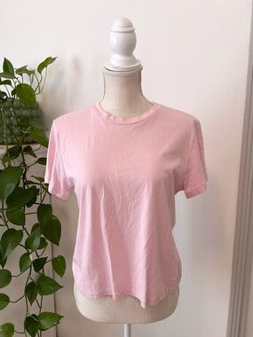 Calvin Klein |  Classic Pink Crewneck Short Sleeve Tee size Large